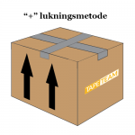 TapeTeam - Pakkeguide - plus lukningsmetode