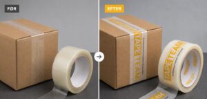 TapeTeam Før og Efterbillede
