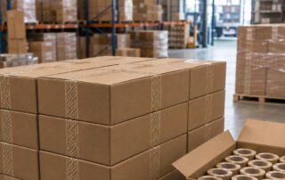 TapeTeam levering varehus pakketape