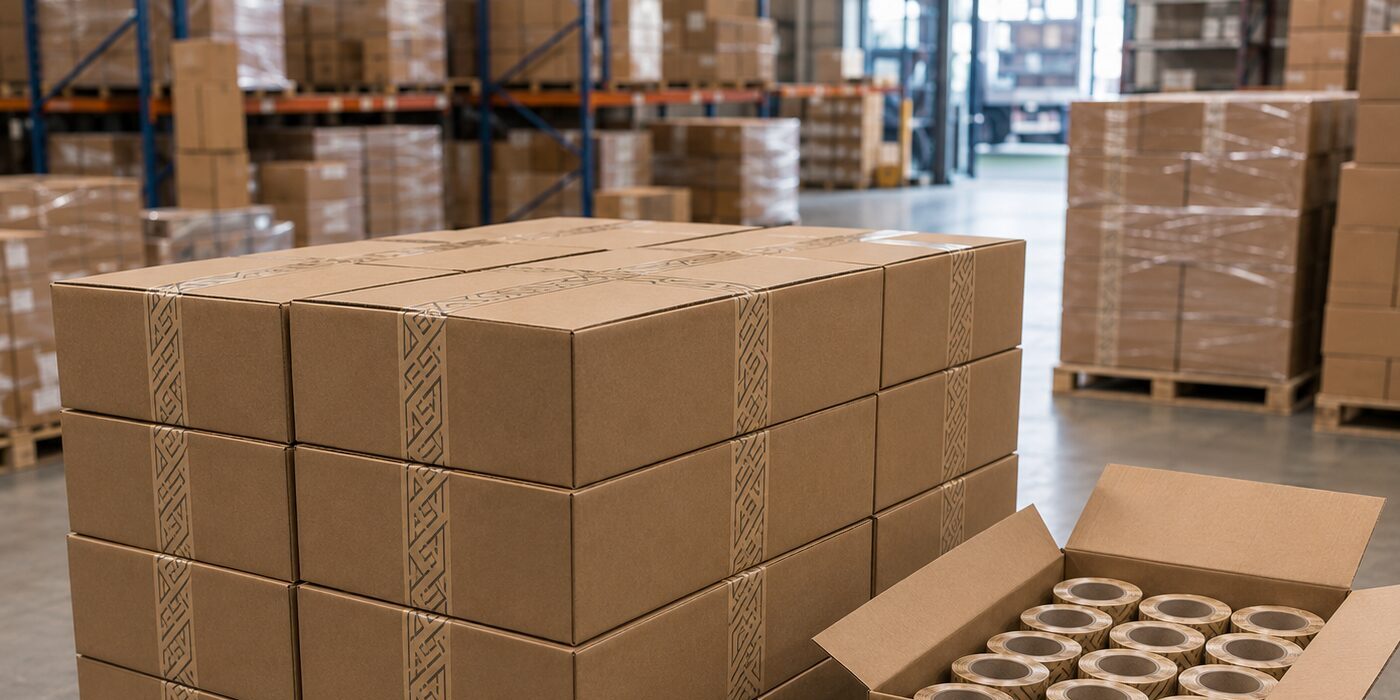 TapeTeam levering varehus pakketape
